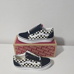 Vans Kids Old Skool Shoe Black/White Size 3 VN0A38HBP0S